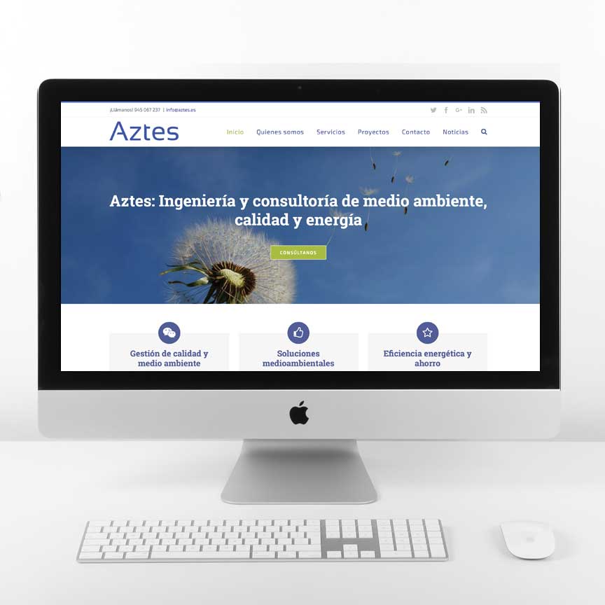 Diseño web aztes